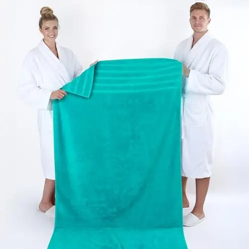 American Soft Linen 100% Cotton Luxury Turkish Towels, 2PC 35x70 Bath Sheet | Soft Absorbent Quick Dry OEKO Tex Standard 100 Certificated Durable Machine Washable Premium Hotel Quality - 5