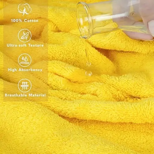 American Soft Linen 100% Cotton Luxury Turkish Towels, 2PC 35x70 Bath Sheet | Soft Absorbent Quick Dry OEKO Tex Standard 100 Certificated Durable Machine Washable Premium Hotel Quality - 4