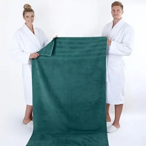 American Soft Linen 100% Cotton Luxury Turkish Towels, 2PC 35x70 Bath Sheet | Soft Absorbent Quick Dry OEKO Tex Standard 100 Certificated Durable Machine Washable Premium Hotel Quality - 5