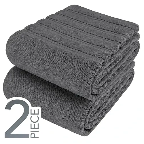 American Soft Linen 100% Cotton Luxury Turkish Towels, 2PC 35x70 Bath Sheet | Soft Absorbent Quick Dry OEKO Tex Standard 100 Certificated Durable Machine Washable Premium Hotel Quality - 6