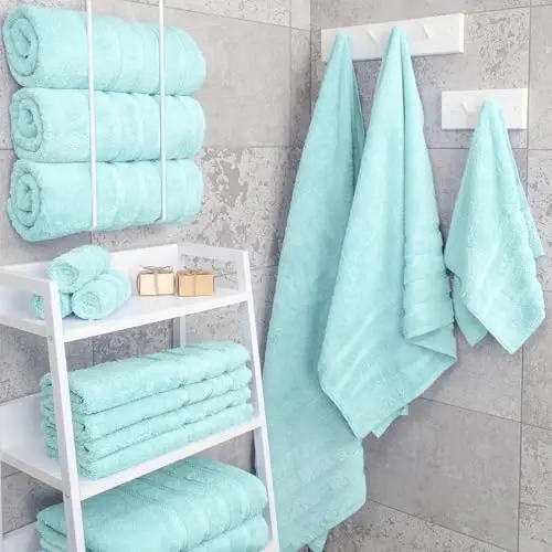 American Soft Linen 100% Cotton Luxury Turkish Towels, 4 PC Bath Towel Set | Soft Absorbent Quick Dry OEKO Tex Standard 100 Certificated Durable Machine Washable Premium Hotel Quality - 2