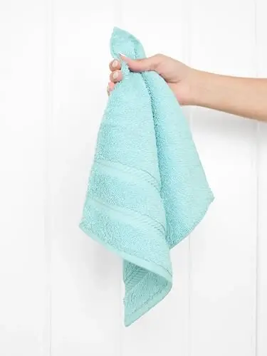 American Soft Linen 100% Cotton Luxury Turkish Towels, 4 PC Washcloth Set | Soft Absorbent Quick Dry OEKO Tex Standard 100 Certificated Durable Machine Washable Premium Hotel Quality - American Soft Linen (1)