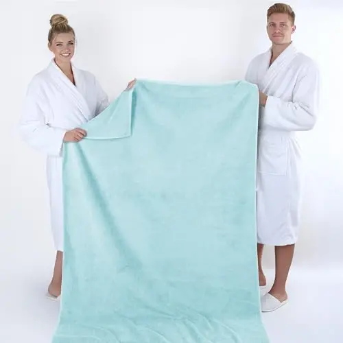 American Soft Linen 100% Cotton Luxury Turkish Towels, 40x80 XL Bath Sheet | Soft Absorbent Quick Dry OEKO Tex Standard 100 Certificated Durable Machine Washable Premium Hotel Quality - 5
