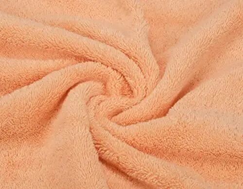 American Soft Linen Hashamatli 6 qismli sochiq to'plami, 2 ta vanna sochiqi, 2 ta qo'l sochiqi, 2 ta yuvinish matosi, 600 GSM 100% paxta hammom uchun Turk sochiqlari, Malibu Shaftoli sochiq to'plamlari - AMERICAN SOFT LINEN