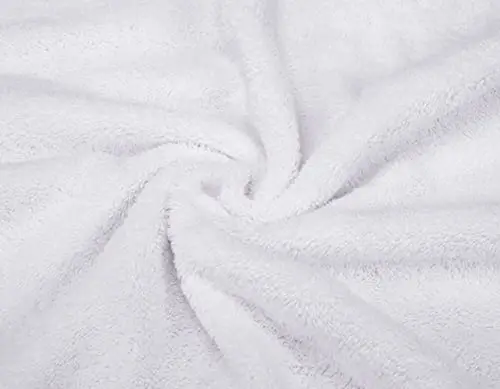 American Soft Linen Luxury 6 Piece Towel Set, 2 Bath Towels 2 Hand Towel 2 Washcloths, 600 GSM 100% Cotton Turkish Towels for Bathroom, White Towel Sets - 2