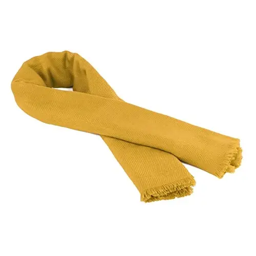 American Trends Women's Cozy Warm Winter Fall Blanket Scarf Stylish Soft Chunky Checked Giant Scarves Shawls - 4