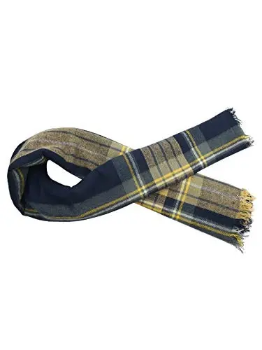 American Trends Women's Cozy Warm Winter Fall Blanket Scarf Stylish Soft Chunky Checked Giant Scarves Shawls - 5