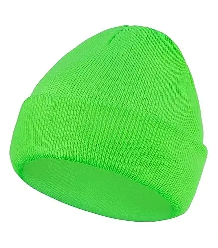 American Trends Winter Hats for Men Women Cuffed Beanies Hat Soft Plain Knit Hats Skull Caps - 2