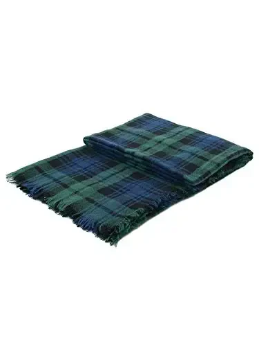 American Trends Women's Cozy Warm Winter Fall Blanket Scarf Stylish Soft Chunky Checked Giant Scarves Shawls - 5