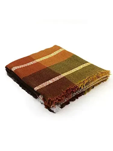 American Trends Womens Fall Winter Scarf Plaid Tassel Soft Warm Blanket Scarves Womens Shawl Wraps - 6