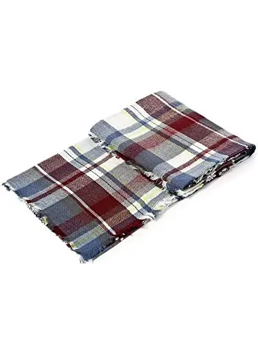 American Trends Womens Fall Winter Scarf Plaid Tassel Soft Warm Blanket Scarves Womens Shawl Wraps - 6