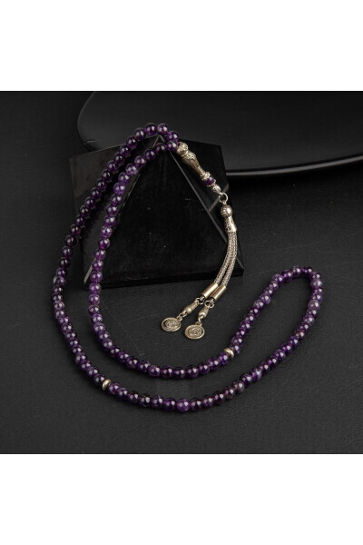 Ametrine Natural Stone Prayer Beads 99 - 6mm - OSMANLI DOĞAL TAŞ (1)