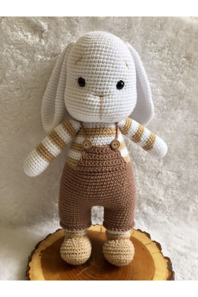 Amigurumi Sevimli Tulumlu Tavşan - 1