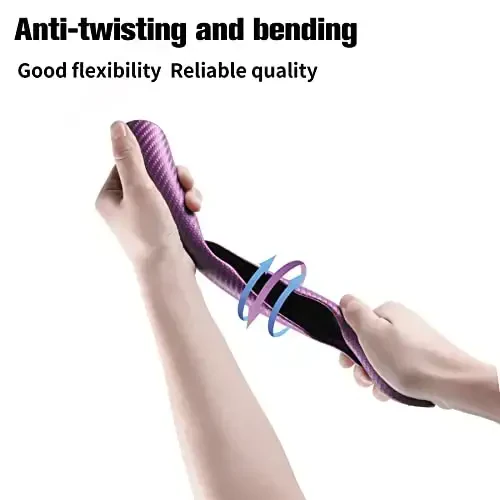 Amiss Carbon Fiber Anti-Skid Steering Wheel Cover, Universal 99% Car Wheel Cover Protector, Pink - 5