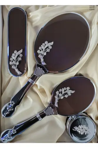 Amor Woman Gelin Hediyelik Ayna Tarak Seti 400-4-K.KAHVE 