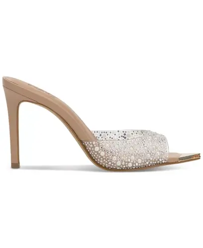 Amra Dress Slide Sandals, Created for Modazone - Pearl Bling - 2