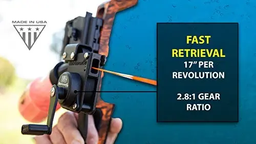 AMS Bowfishing Retriever Pro Bowfishing G'altagi - Chap Qo'l - AQShda Ishlab Chiqarilgan - 4