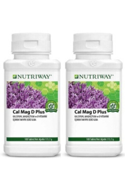 Amway Кальций Магний D Plus 180 Таблеток X 2 Коробки - NUTRIWAY