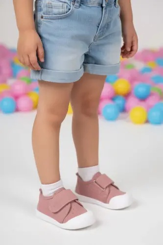 AN-1319 İlkadım Bebek Çocuk Günlük Yazlık Ayakkabı-Pudara - VICCO (1)