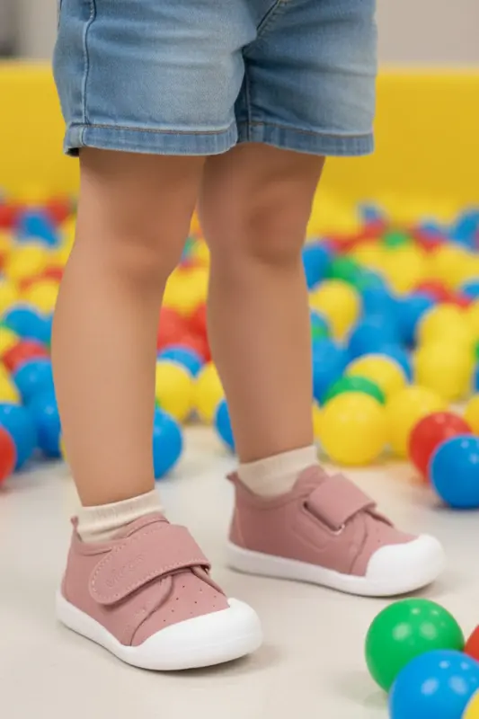 AN-1319 İlkadım Bebek Çocuk Günlük Yazlık Ayakkabı-Pudara - 5