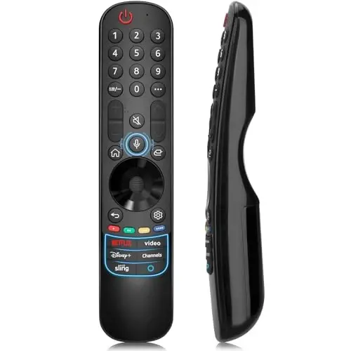 AN-MR24gn-Magic-for-LG-Smart-TV-Voice-Remote-Control-Replacement Universal Compatible with LG OLED Webos Thinq Nano Cell Service TVs for AKB75855501 MR23gn MR22gn MR21ga MR20ga - 1