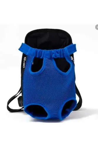 Ana Kucağı Kedi Ve Köpek Taşıma Çantası Kanguru Kedi Ve Köpek Taşıma Çantası-mavi 