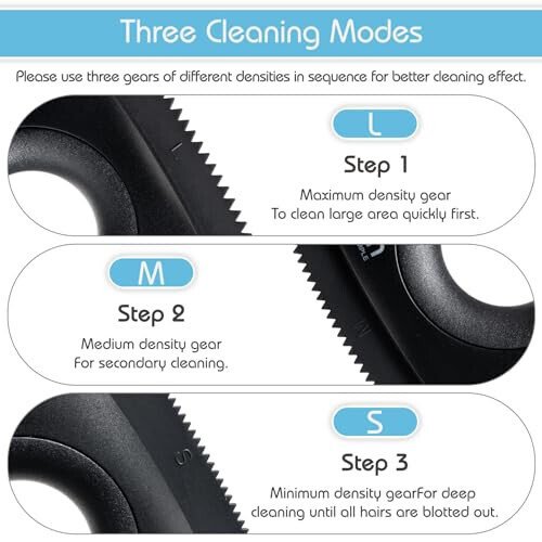 Analan Mini Pet Hair Remover for Car Detailing Supplies, Carpet Dog Hair Remover for Car Interior, Triangle Dog Hair Remover for Auto Detailing, Couch, Furniture, Lint, Carpet (Jet Black) - 5