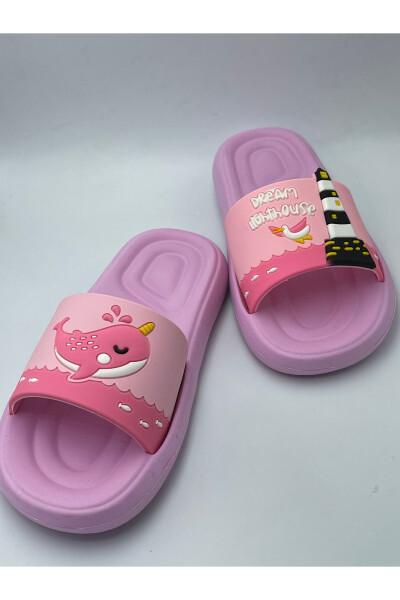 Anatomic Base Non-Slip Base Pool Sea Home Street Kids Slippers - 64