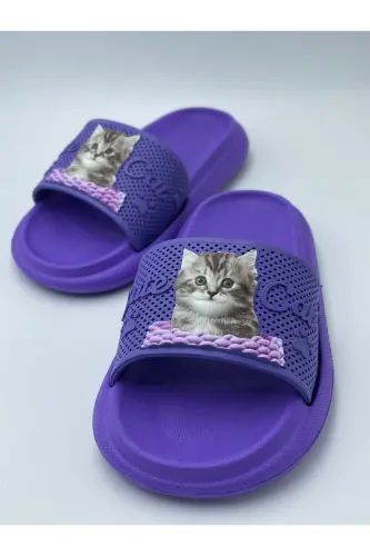 Anatomical Base Non-Slip Base Pool Sea Home Street Kids Slippers - 5