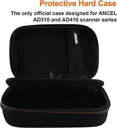 ANCEL Protective Case Storage Bag for OBD2 Scanner Code Reader Diagnostic Scan Tool Battery Tester - 2