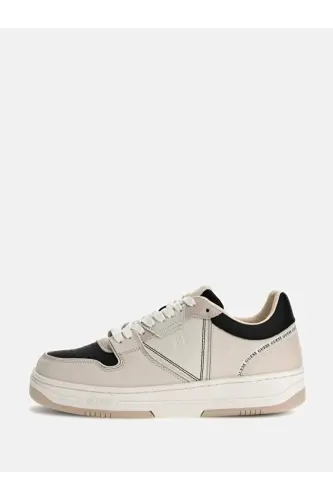 Ancona Low Men's Leather Sneaker - GUESS (1)