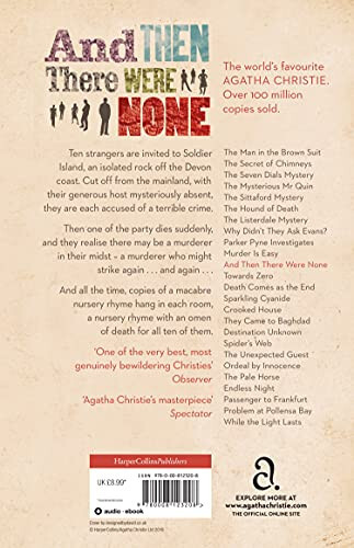 And Then There Were None: The World's Favourite Agatha Christie Book - 1