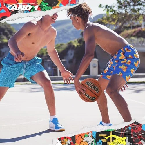 AND1 Fantom kauchuk basketboli: Rasmiy tartib o'lchami 7 (29,5 dyuym) kauchuk basketboli - chuqur kanal konstrukciyasi ko'cha basketboli, yopiq va ochiq basketbol o'yinlari uchun mo'ljallangan - 4