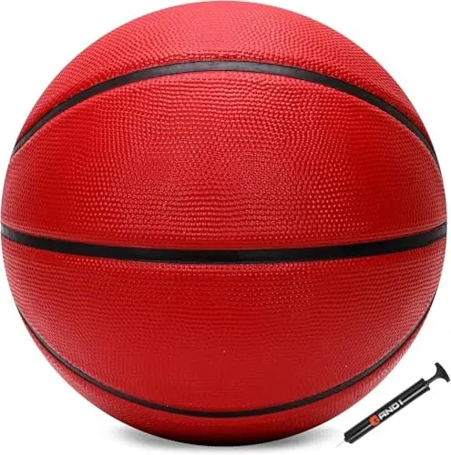 AND1 Fantom Rubber Basketball: Official Regulation Size 7 (29.5 inches) Streetball - Deep Channel Construction, Made for Indoor Outdoor - 2