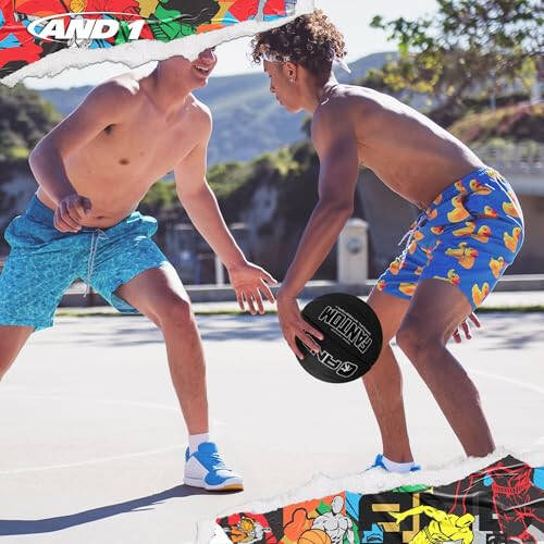AND1 Fantom Rezina Basketboli: Rasmiy Nizom O'lchami 7 (29,5 dyuym) Rezina Basketboli - Chuqur Kanal Konstruktsiyasi Ko'cha Basketboli, Yopiq va Ochik Basketbol O'yinlari Uchun Mo'ljallangan - 4