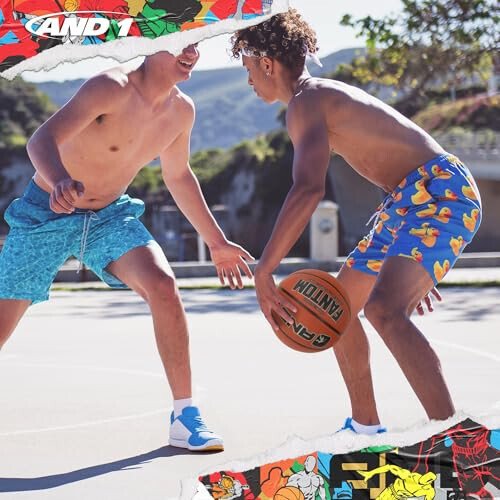 AND1 Fantom Rubber Basketball: Official Regulation Size 7 (29.5 inches) Rubber Basketball - Deep Channel Construction Streetball, Made for Indoor Outdoor Basketball Games - 4