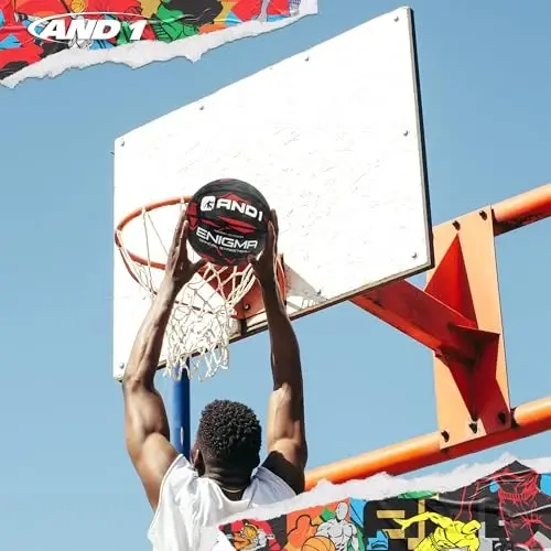 AND1 Kauçuk Basketbol Topu, Resmi Ölçü Boy 7(29.5