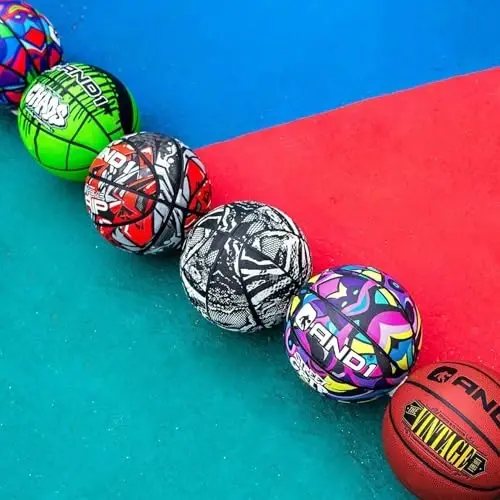 AND1 Kauçuk Basketbol Topu, Resmi Ölçü Boy 7(29.5