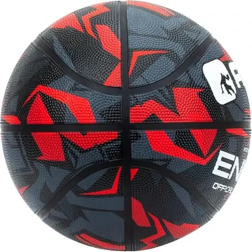 AND1 Rubber Basketball, Official Regulation Size 7(29.5