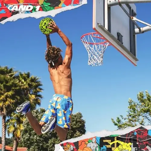 AND1 Rubber Basketball, Official Regulation Size 7(29.5