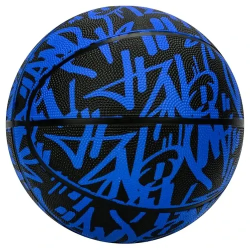 AND1 Rubber Basketball, Official Regulation Size 7(29.5