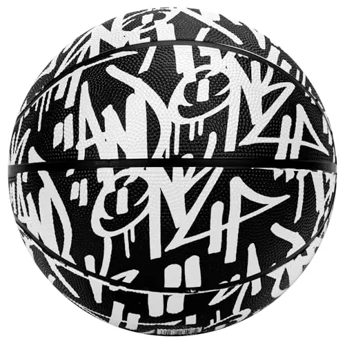 AND1 Rubber Basketball, Official Regulation Size 7(29.5