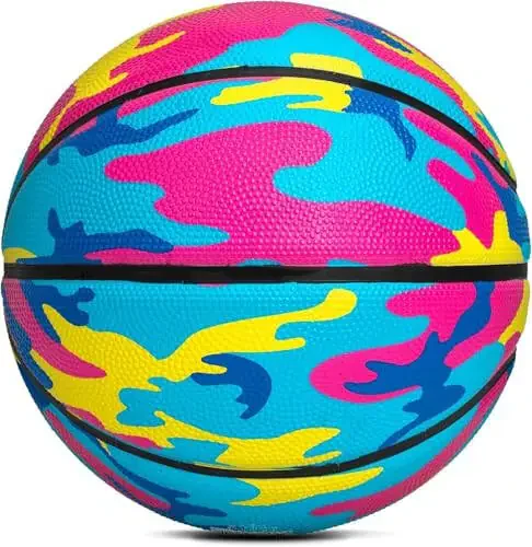 AND1 Ultra Grip Basketball: Official Regulation Size 7 (29.5 inches) Rubber- Deep Channel Construction Streetball, Made for Indoor Outdoor Basketball Games - 2