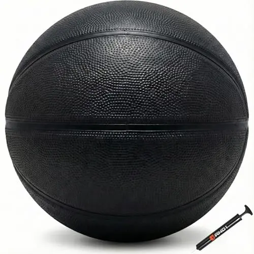 AND1 Xcelerate Kauchuk Basketbol: Rasmiy Qoida O'lchami 7 (29,5 dyuym) - Chuqur Kanal Konstruksiyasi Ko'cha Basketboli, Yopiq va ochiq Basketbol O'yinlari uchun Mo'ljallangan - 2