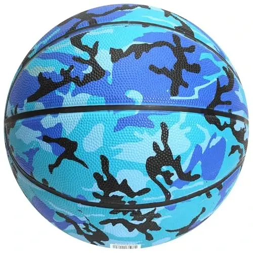 AND1 Xcelerate Rubber Basketball: Official Regulation Size 7 (29.5”) Streetball, Made for Indoor/Outdoor Games - 2