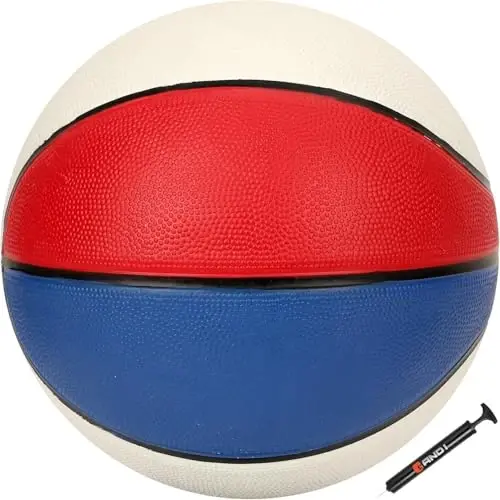AND1 Xcelerate rezina basketbol to'pi: Rasmiy 7-o'lcham (29,5 dyuym) ko'cha to'pi, ichki/tashqi o'yinlar uchun mo'ljallangan - 2