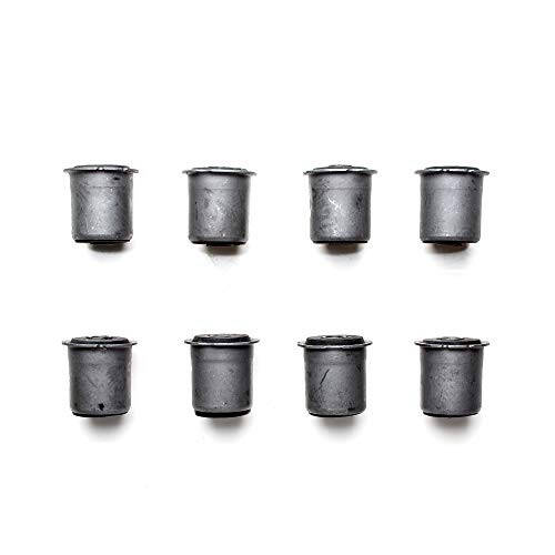 Andersen Restorations Rear End Upper Lower Control Arm Bushing Set Compatible with Chevrolet Chevelle/El Camino/Monte Carlo/Malibu/Monza/Vega OEM Spec Replacements (8 Piece Kit) - 1