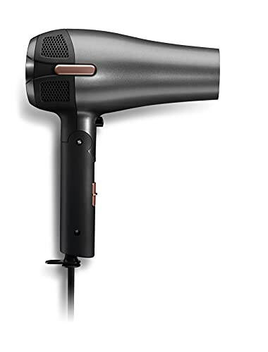 Andis 80280 Fold-n-go 1875 Watt Ceramic Ionic Dryer, Retractable Cord, Lightweight with Professional Blowout Results, Quick Drying Blow Dryer, Black/Silver - 3