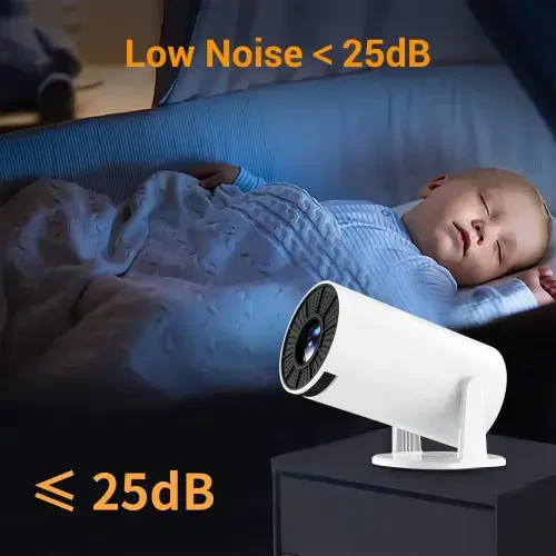 Android 11.0 Smart Projector , Mini Portable Movie Projector with WiFi and Bluetooth, Full HD Native 720P , 1080P Supported - 11