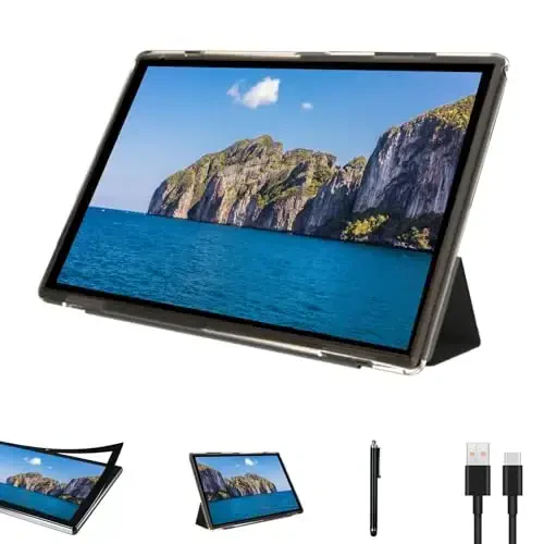 Android planshet 10 dyuymli planshet g'ilofli Stylus Android 14 planshetlar 6 GB RAM 32 GB ROM 1TB kengaytmani qo'llab-quvvatlaydi 6000mah batareya 10.1